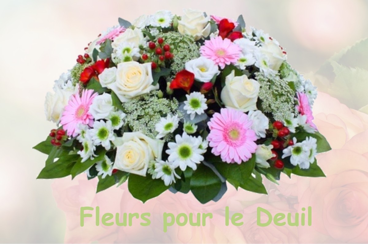 fleurs deuil HAUT-LOQUIN